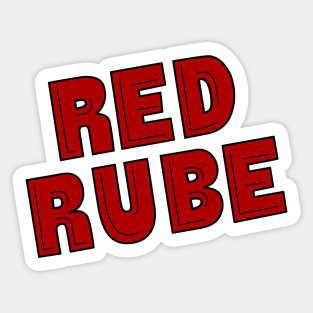 Red Rube Sticker